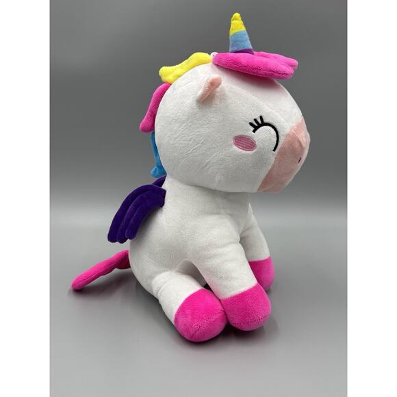 Kawaii Kuties Unicorn W/ Wings Plush 13” Stuffed Animal - Picture 2 of 10